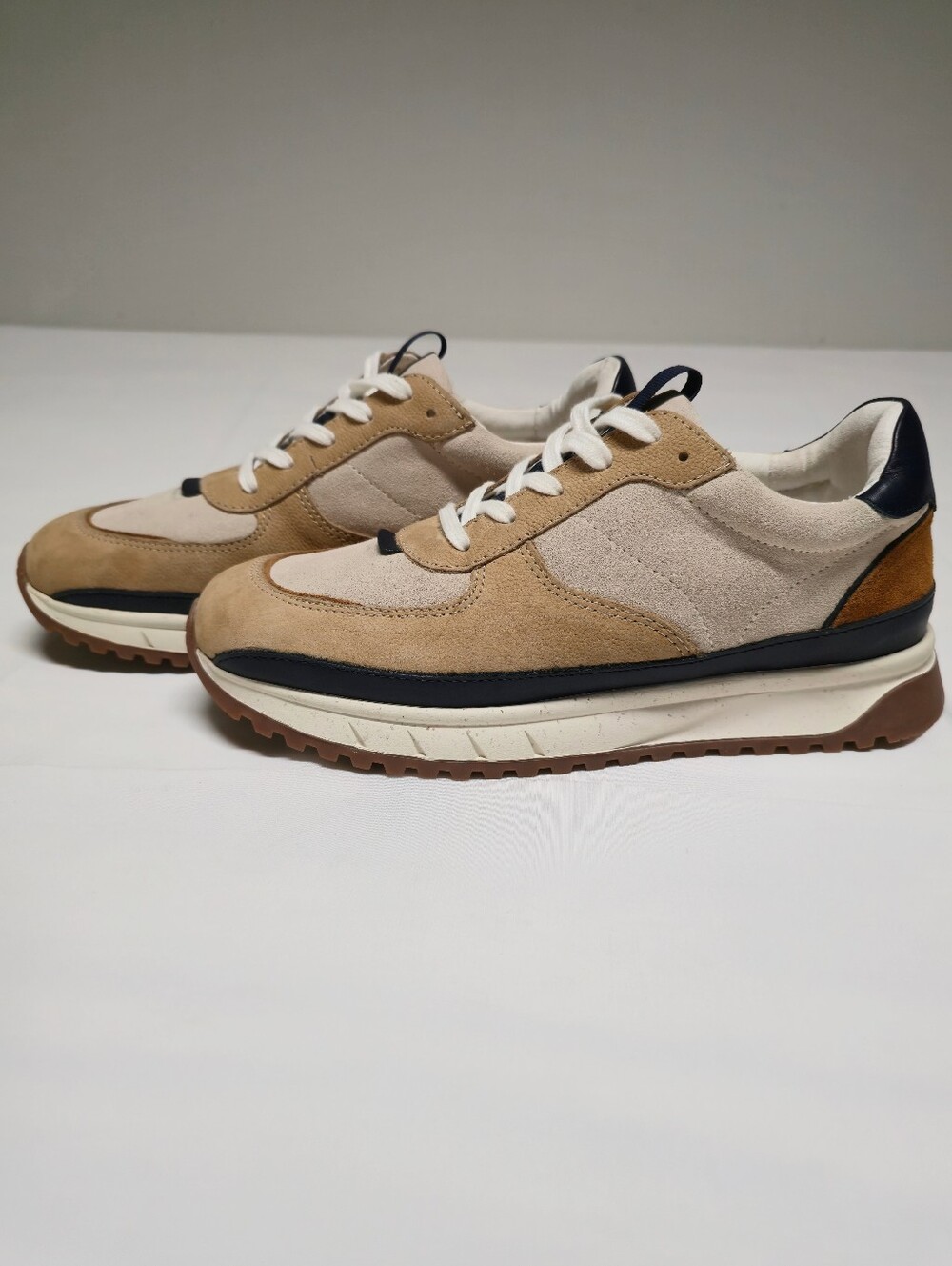 Madewell Kickoff Trainer Sneakers in (Re)sourced Canvas and Suede